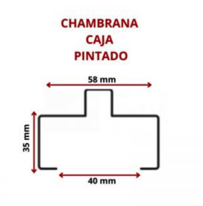 CHAMBRANA CAJA PINTADA